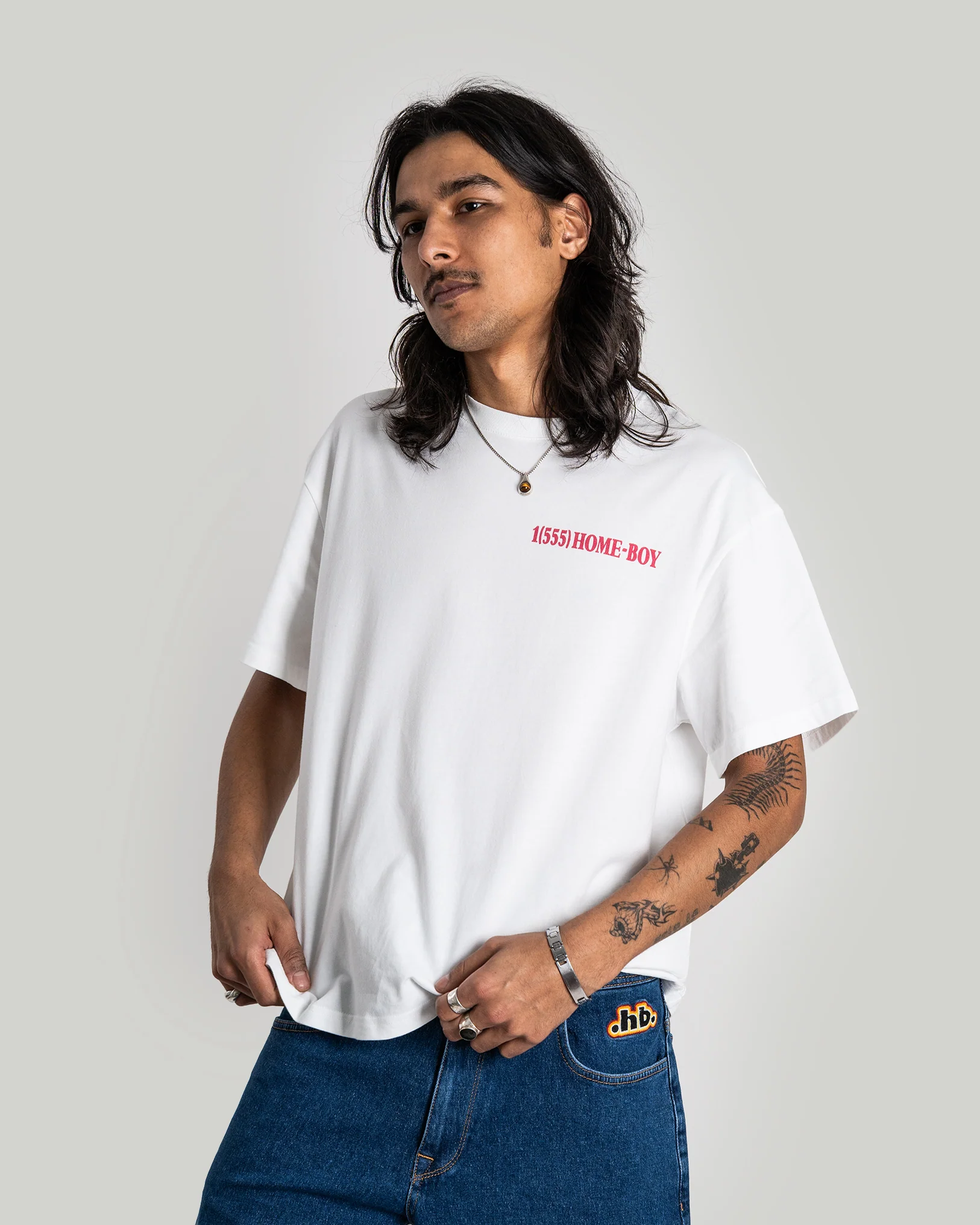 DADDIES LAMBO Tee WHITE - Image 2