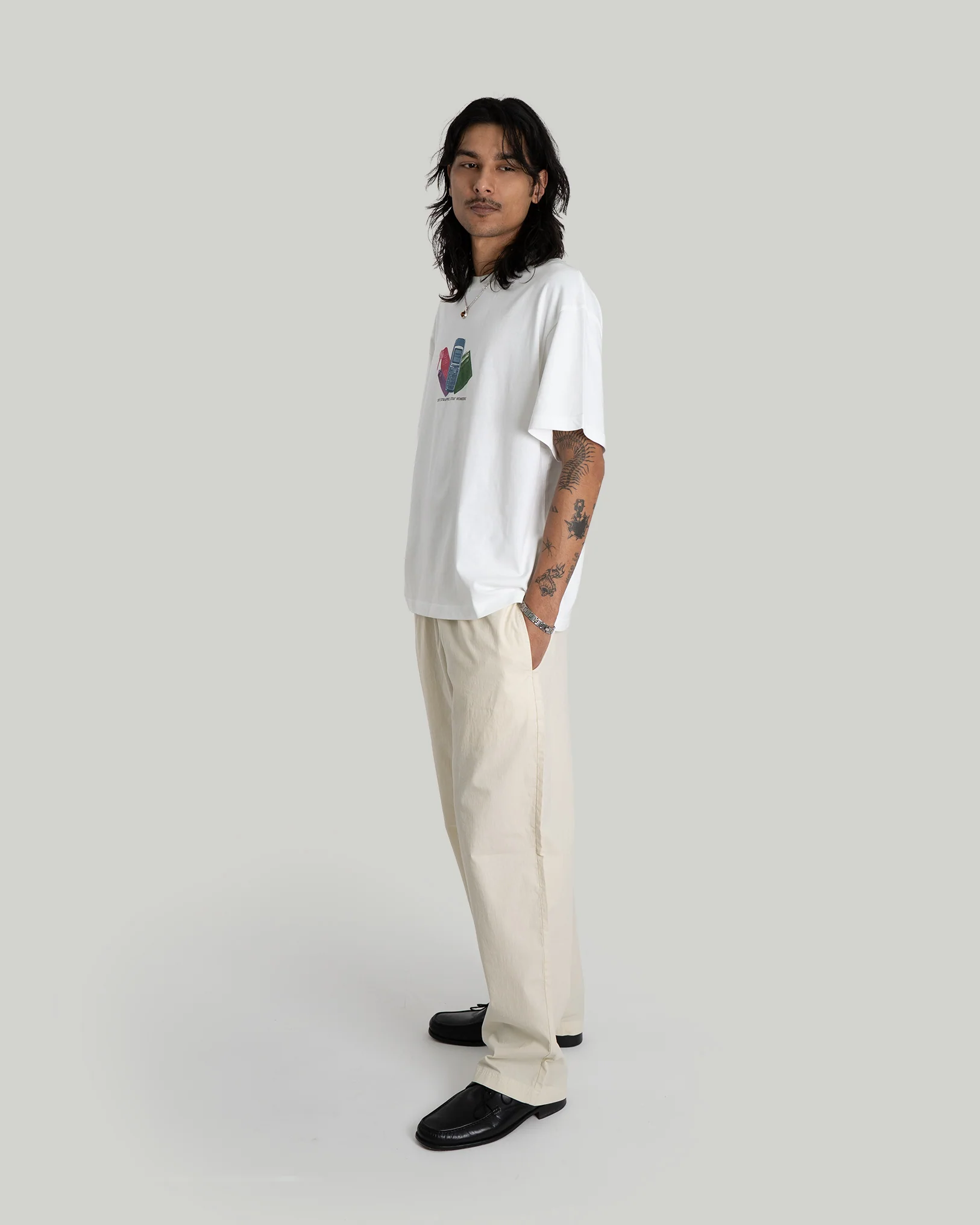 ESSENTIALS Tee White - Image 3