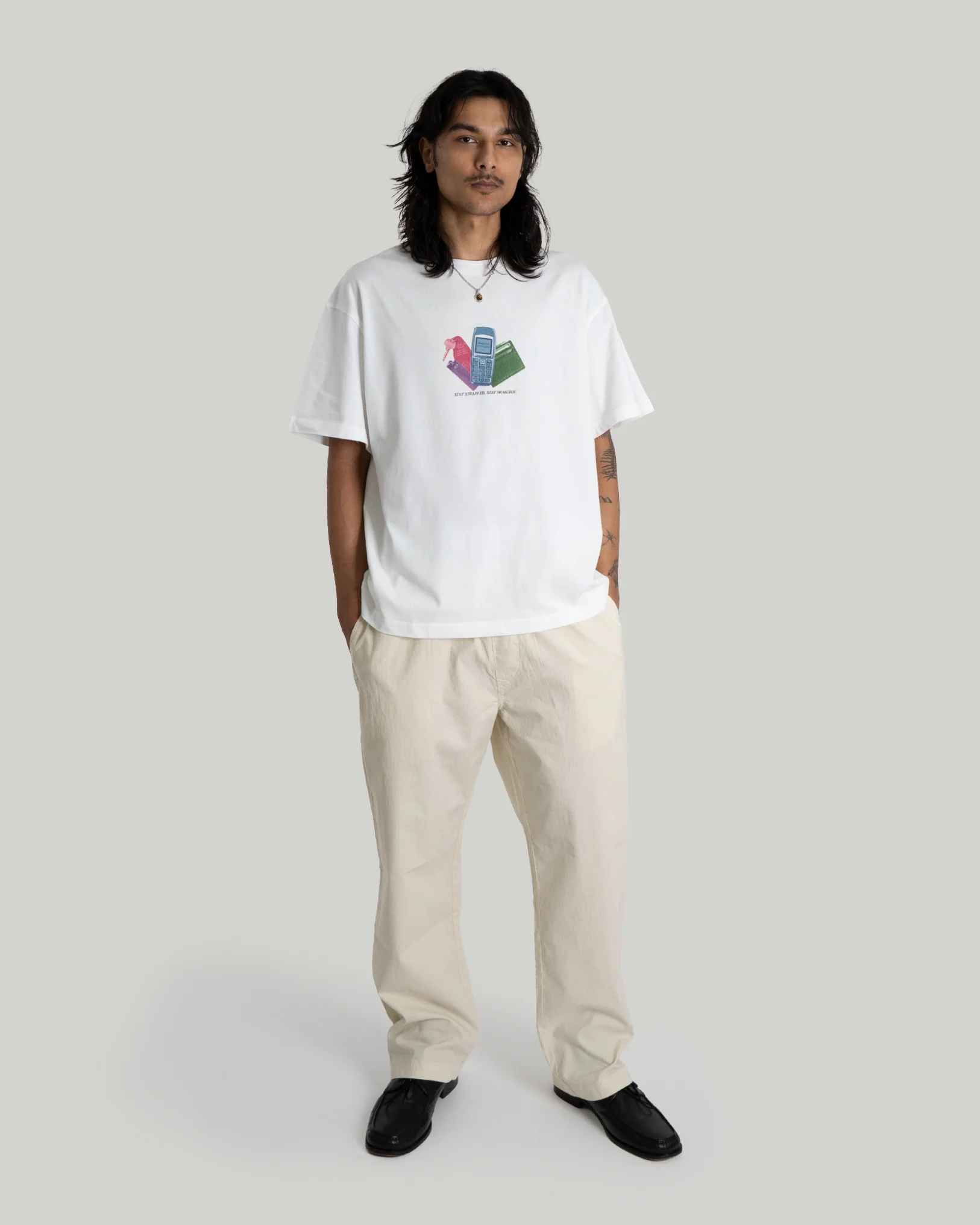 ESSENTIALS Tee White - Image 4