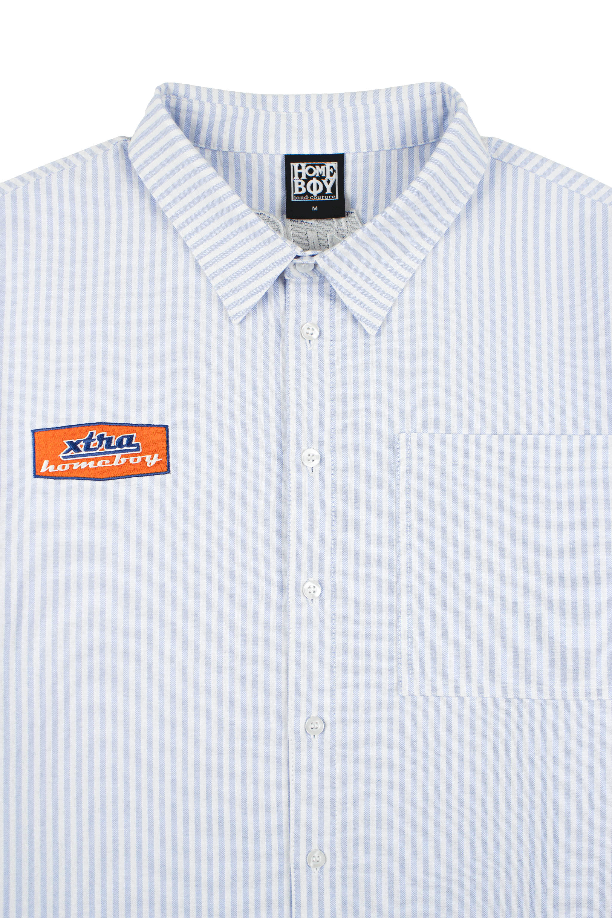 Gas Station Shirt s/s BLUE STRIPES - Image 8