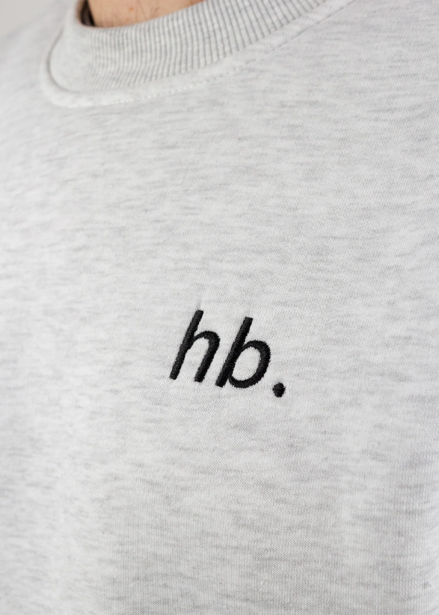 hb. Sweater Vest GREY HEATHER - Image 7