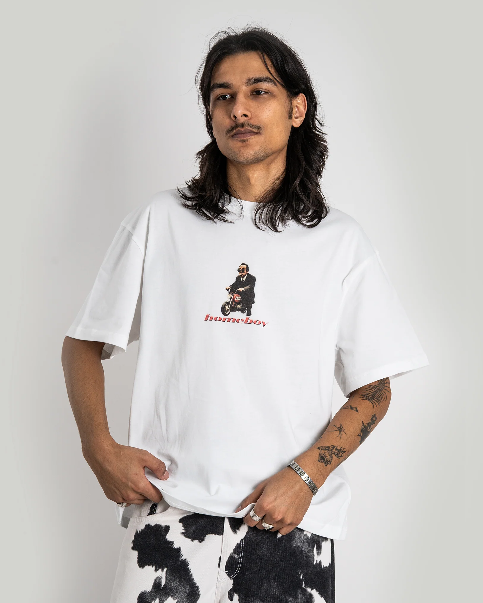 MOPED Tee WHITE - Image 2