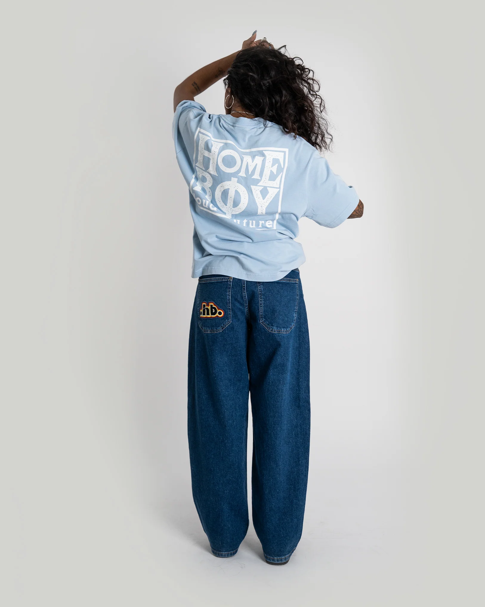 OLD SCHOOL Tee LIGHT BLUE - Image 7