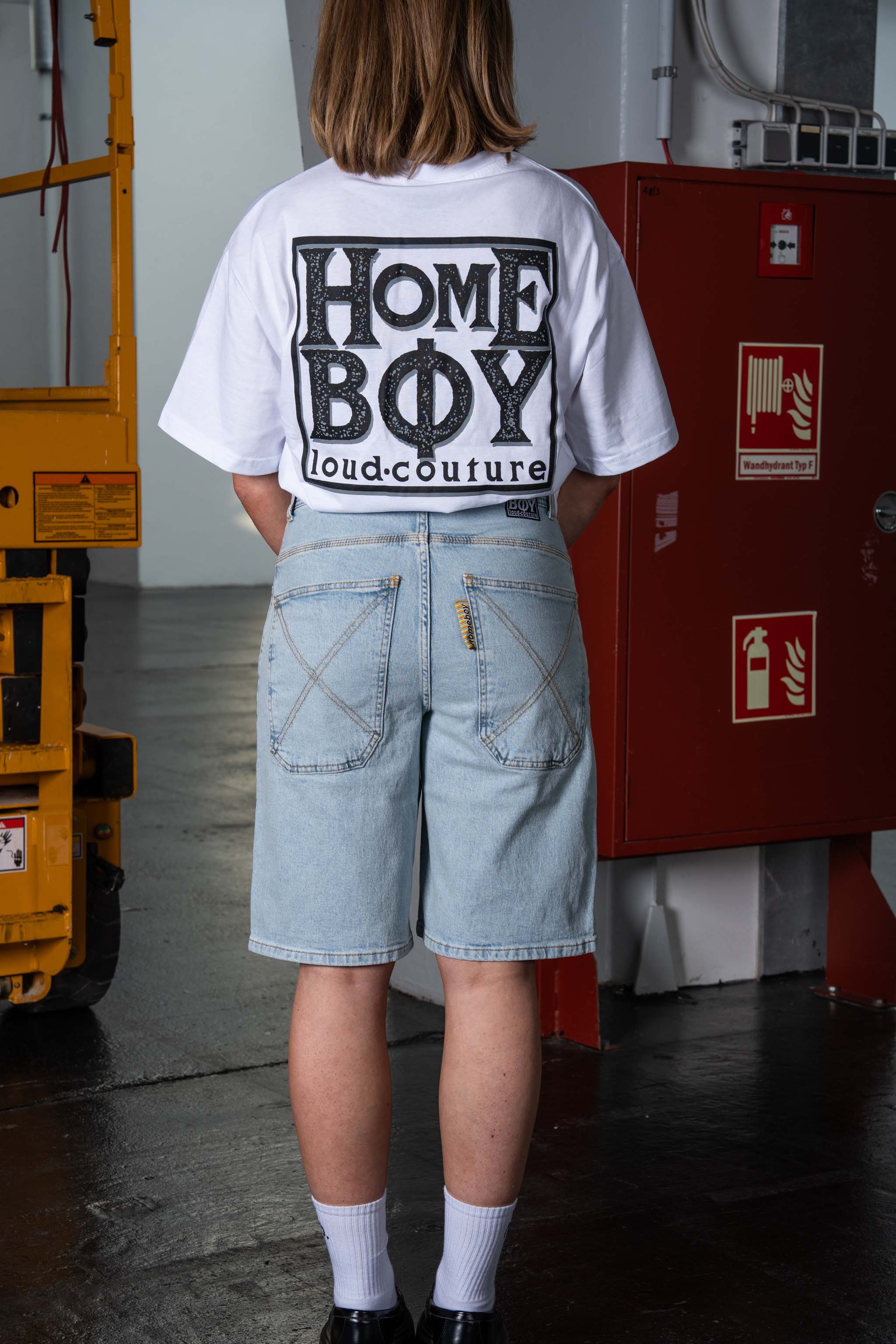 Old School Tee WHITE - Image 3