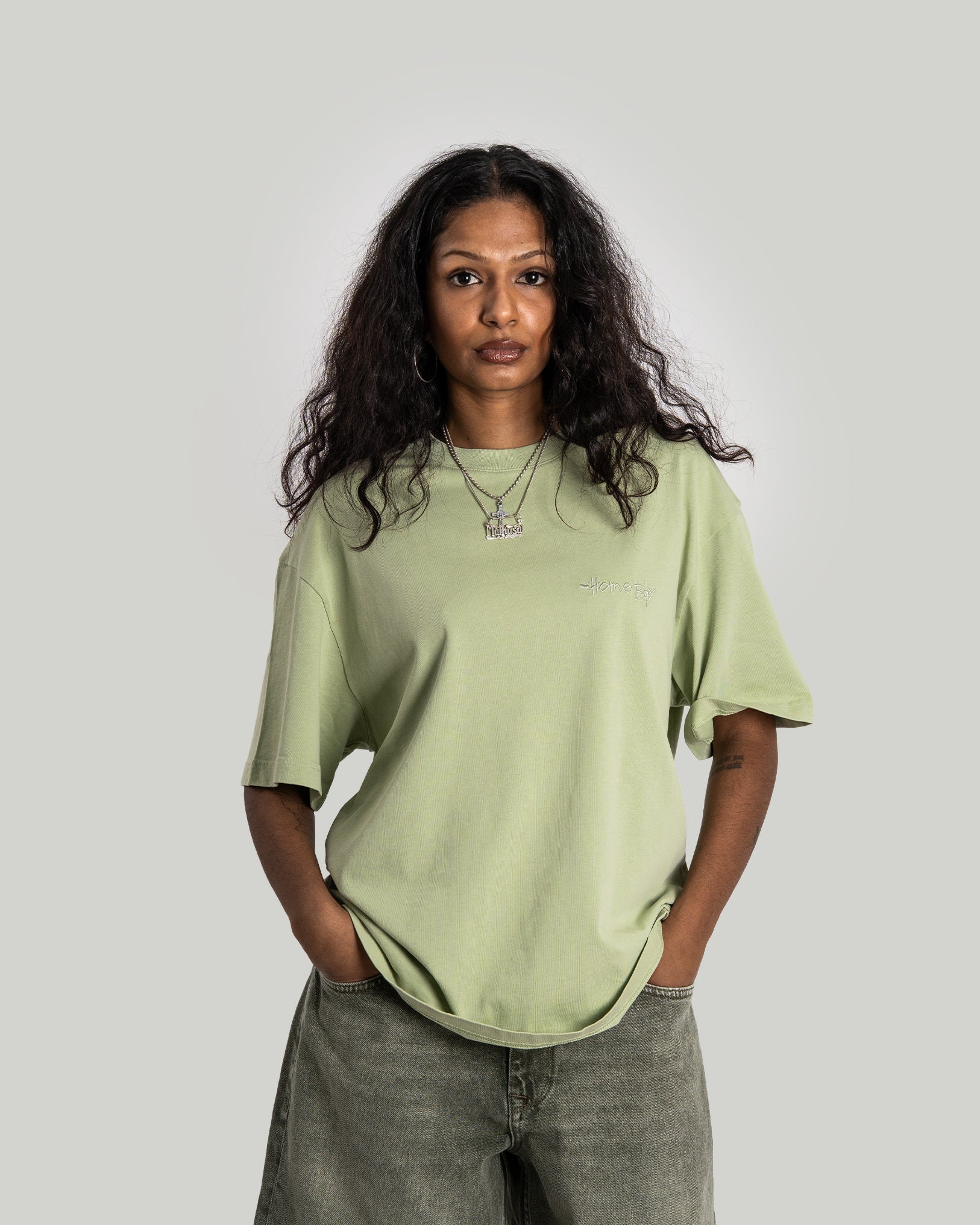 PENCIL Tee WASHED GREEN - Image 3