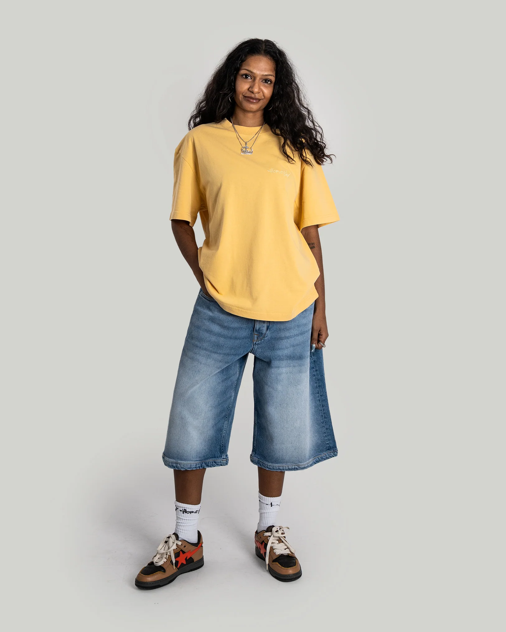 PENCIL Tee WASHED YELLOW - Image 4