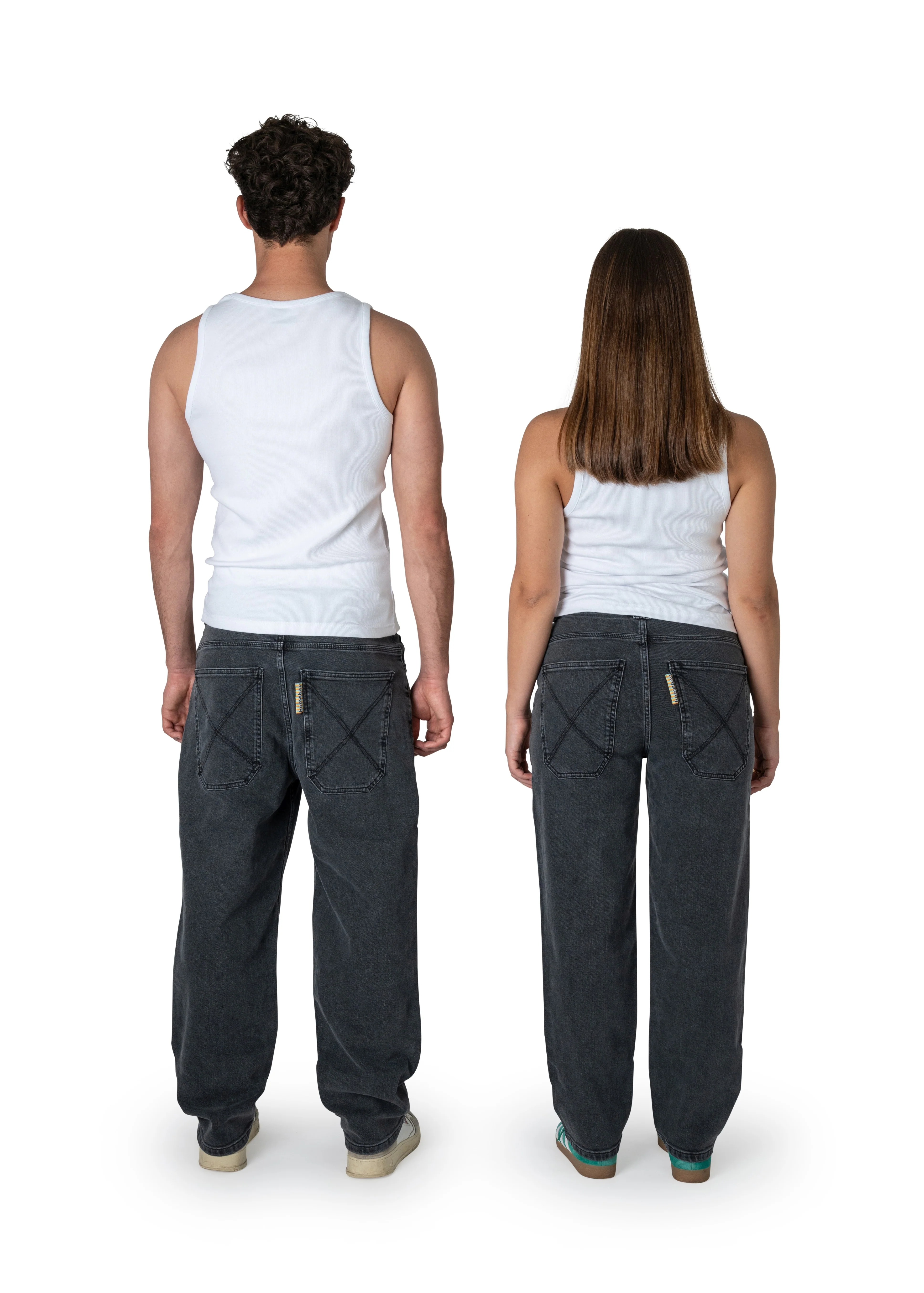 x-tra BAGGY Denim WASHED GREY - Image 3