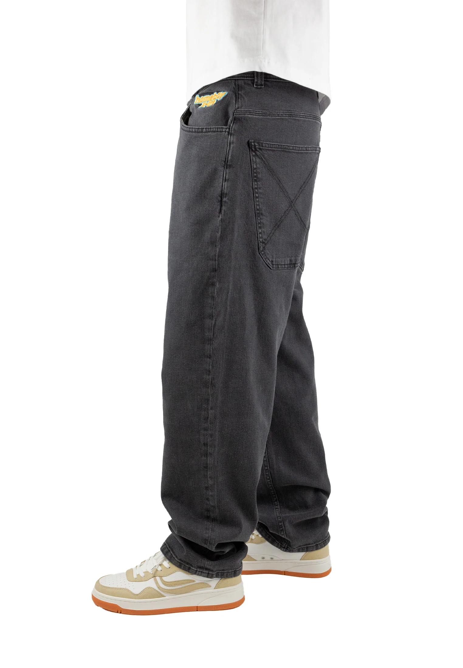 x-tra BAGGY Denim WASHED GREY - Image 6