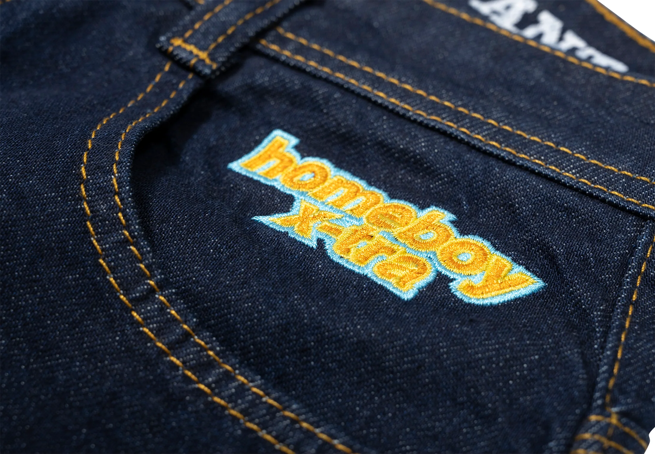 x-tra BAGGY Denim Shorts Indigo - Image 10