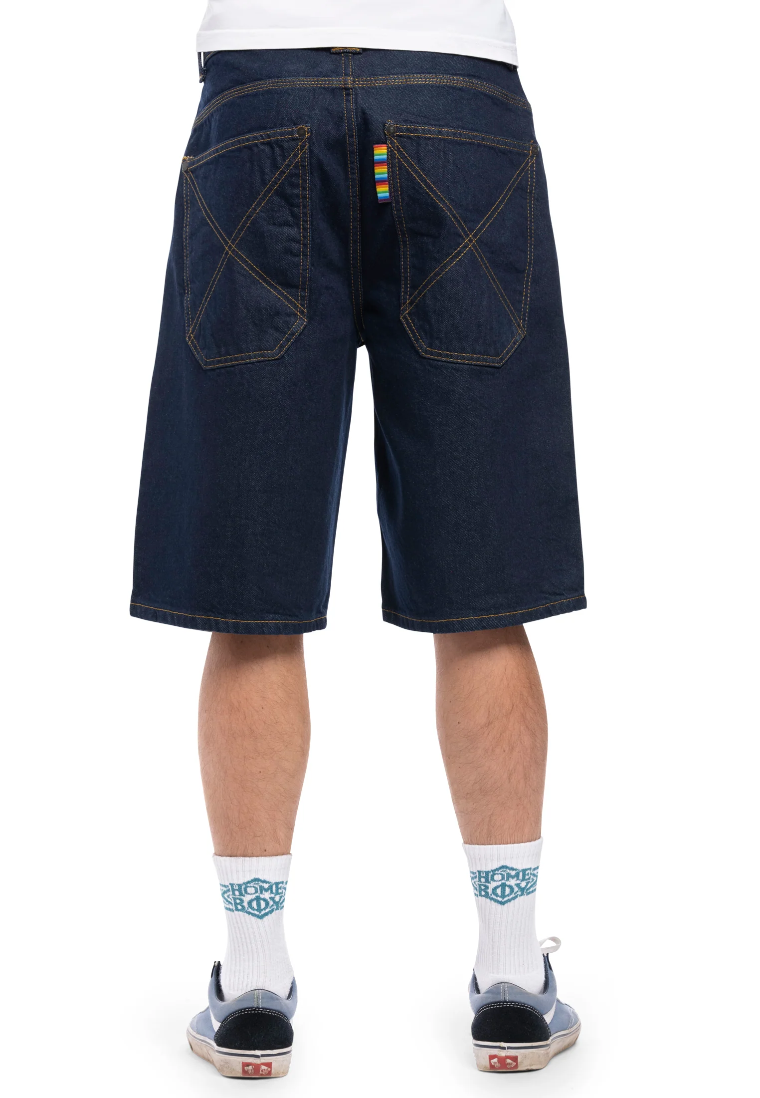 x-tra BAGGY Denim Shorts Indigo - Image 3