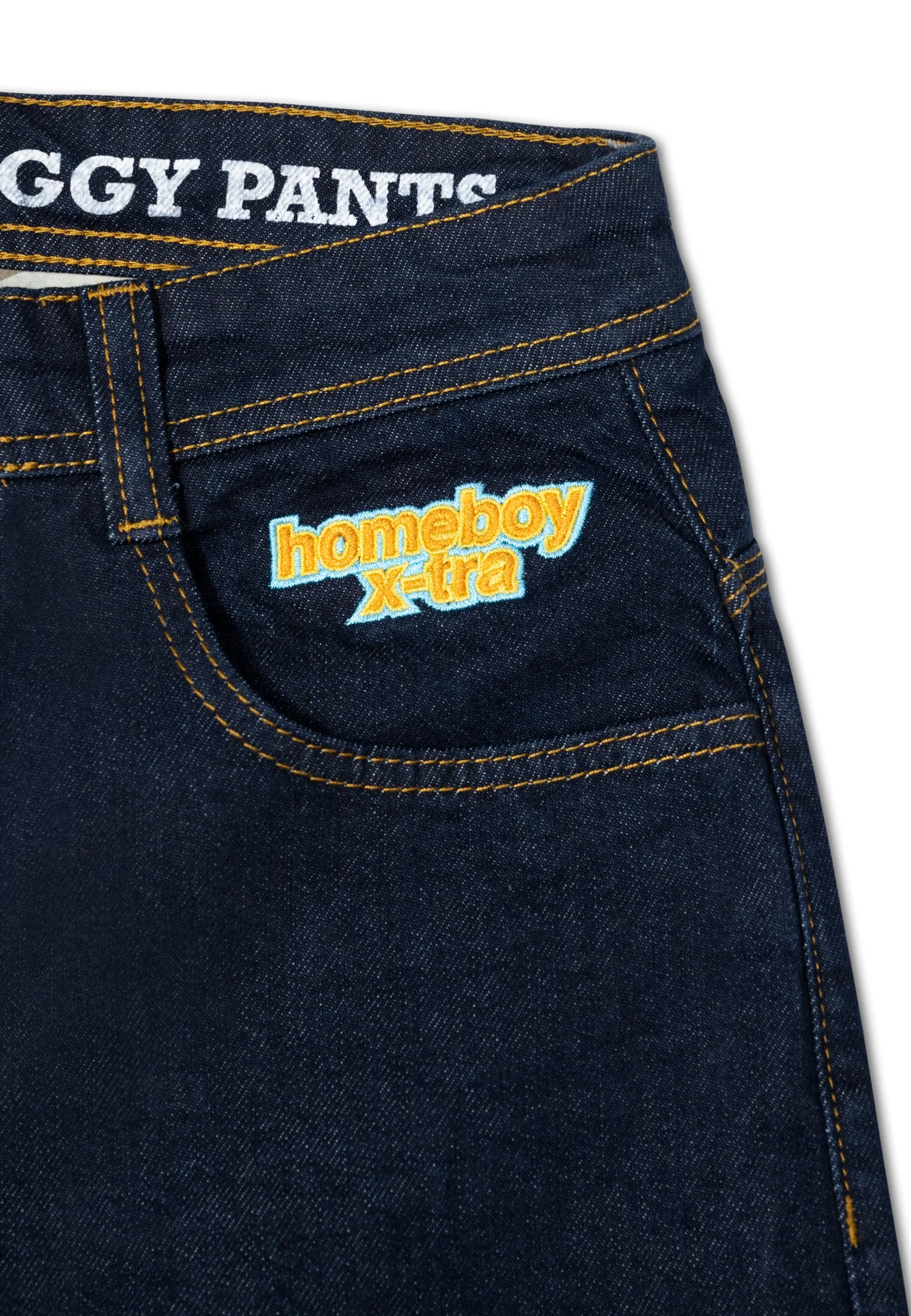 x-tra BAGGY Denim Shorts Indigo - Image 9