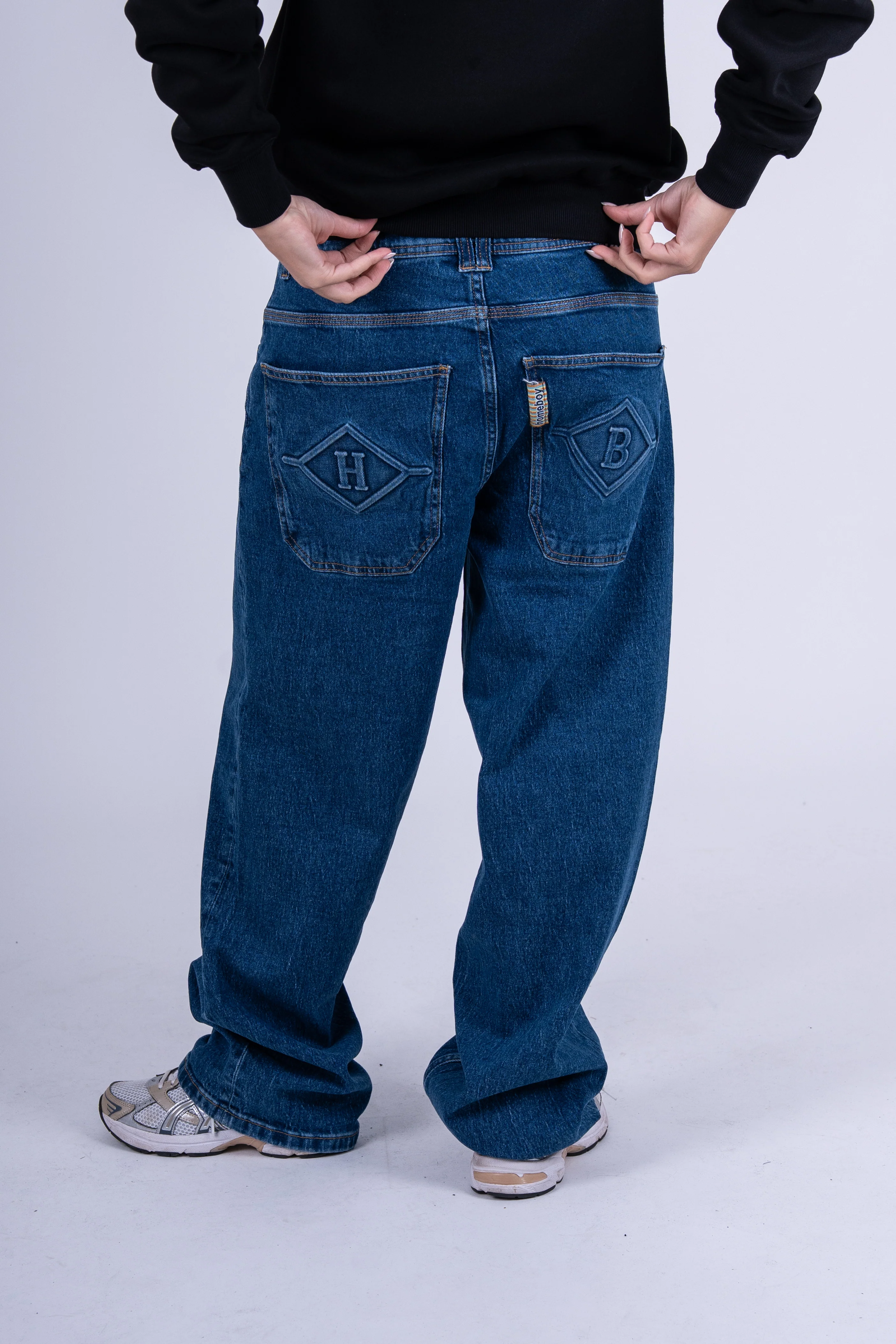 x-tra BAGGY DIAMOND Denim WASHED BLUE - Image 7