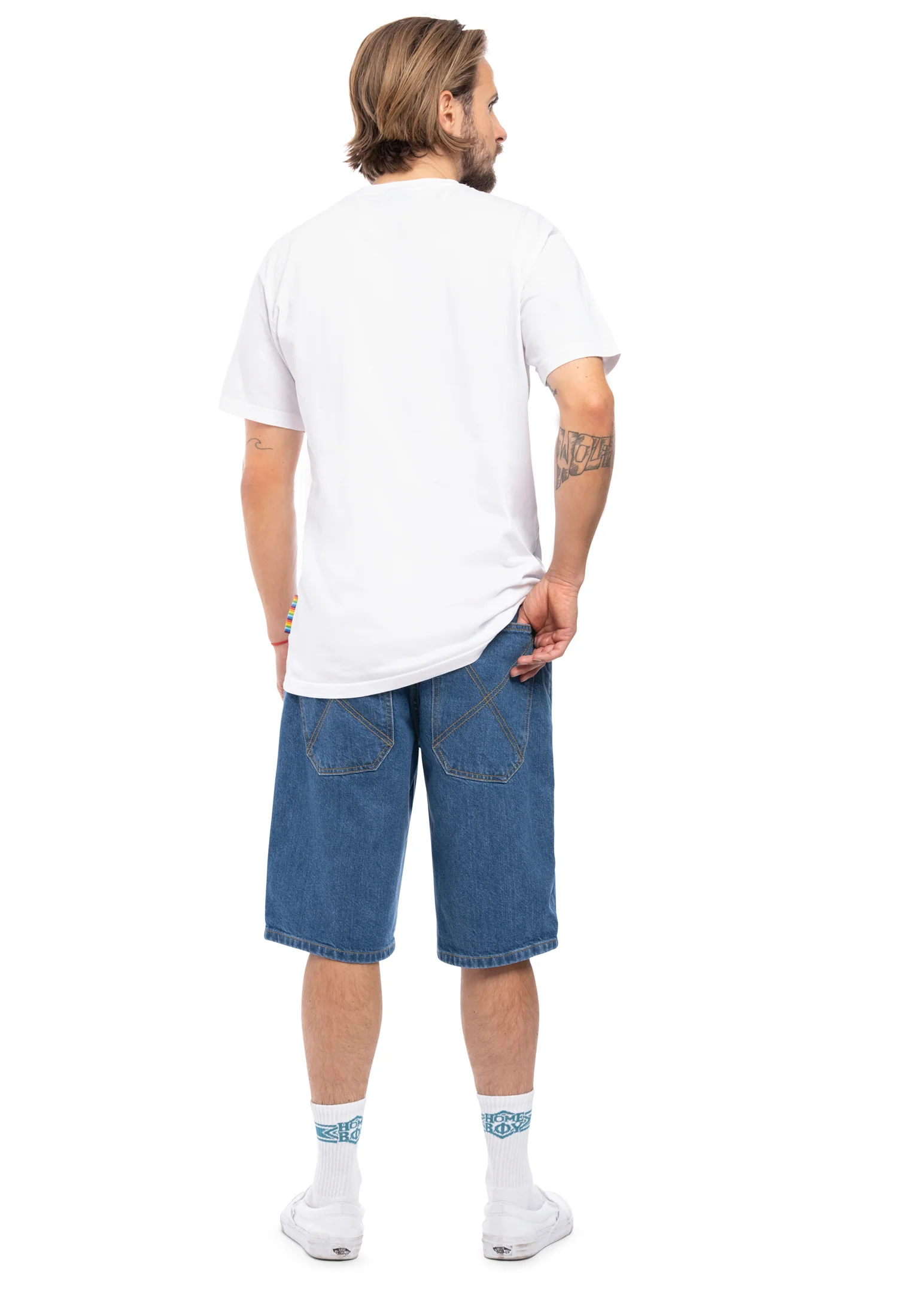 x-tra BAGGY Shorts Washed Blue - Image 7