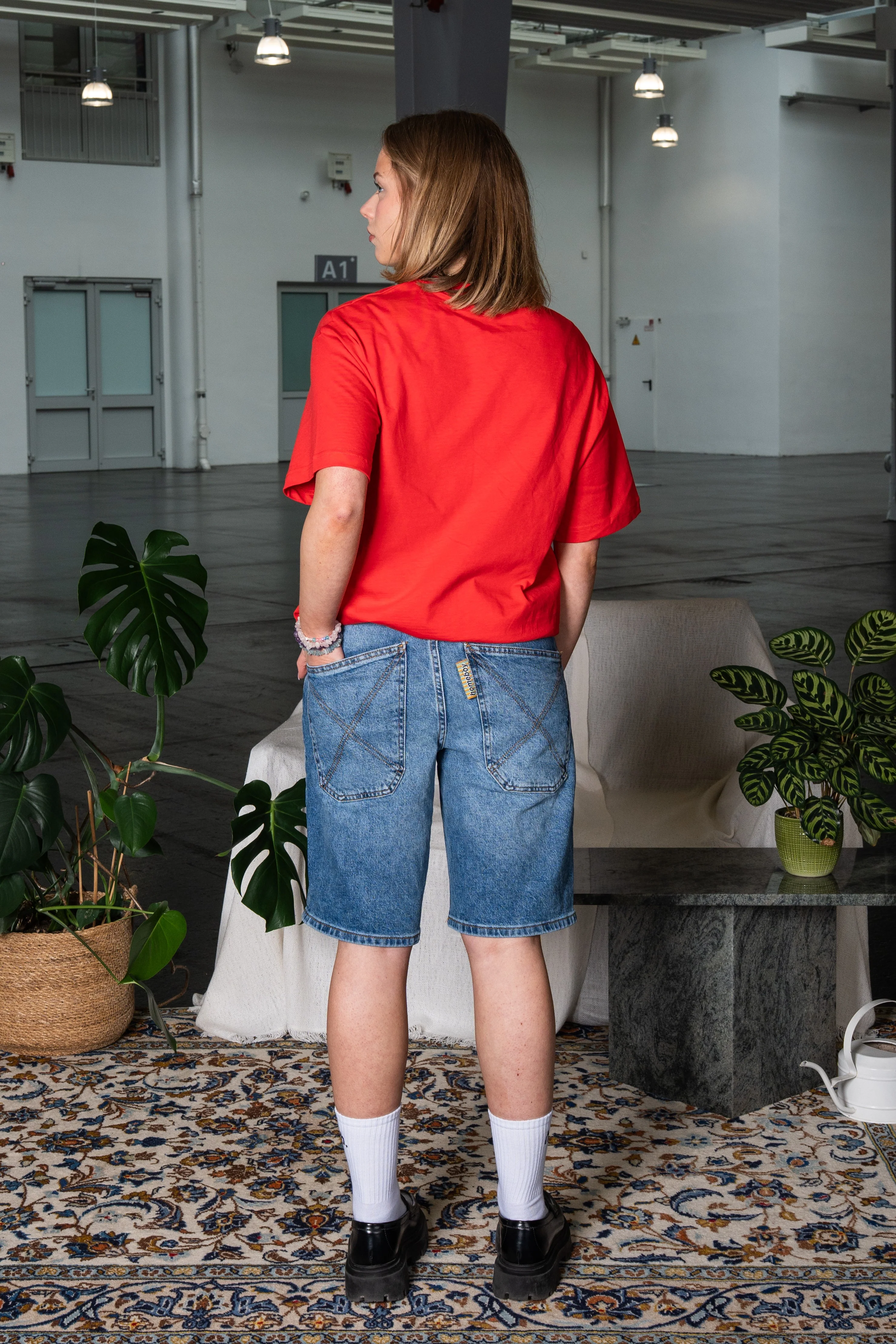 x-tra BAGGY Vintage SHORTS VINTAGE BLUE - Image 9