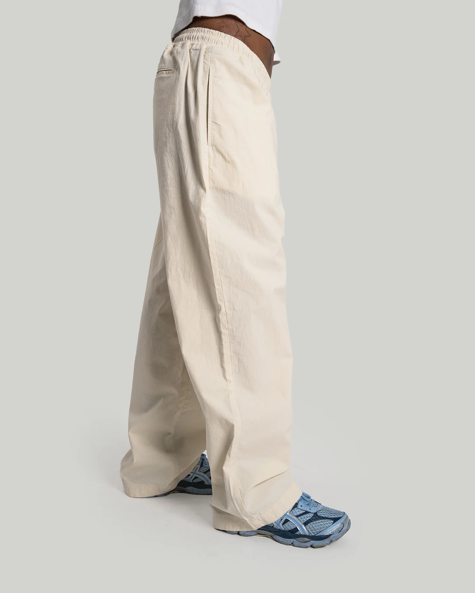 x-tra BEACH BAGGY Linen Pant Butter - Image 9
