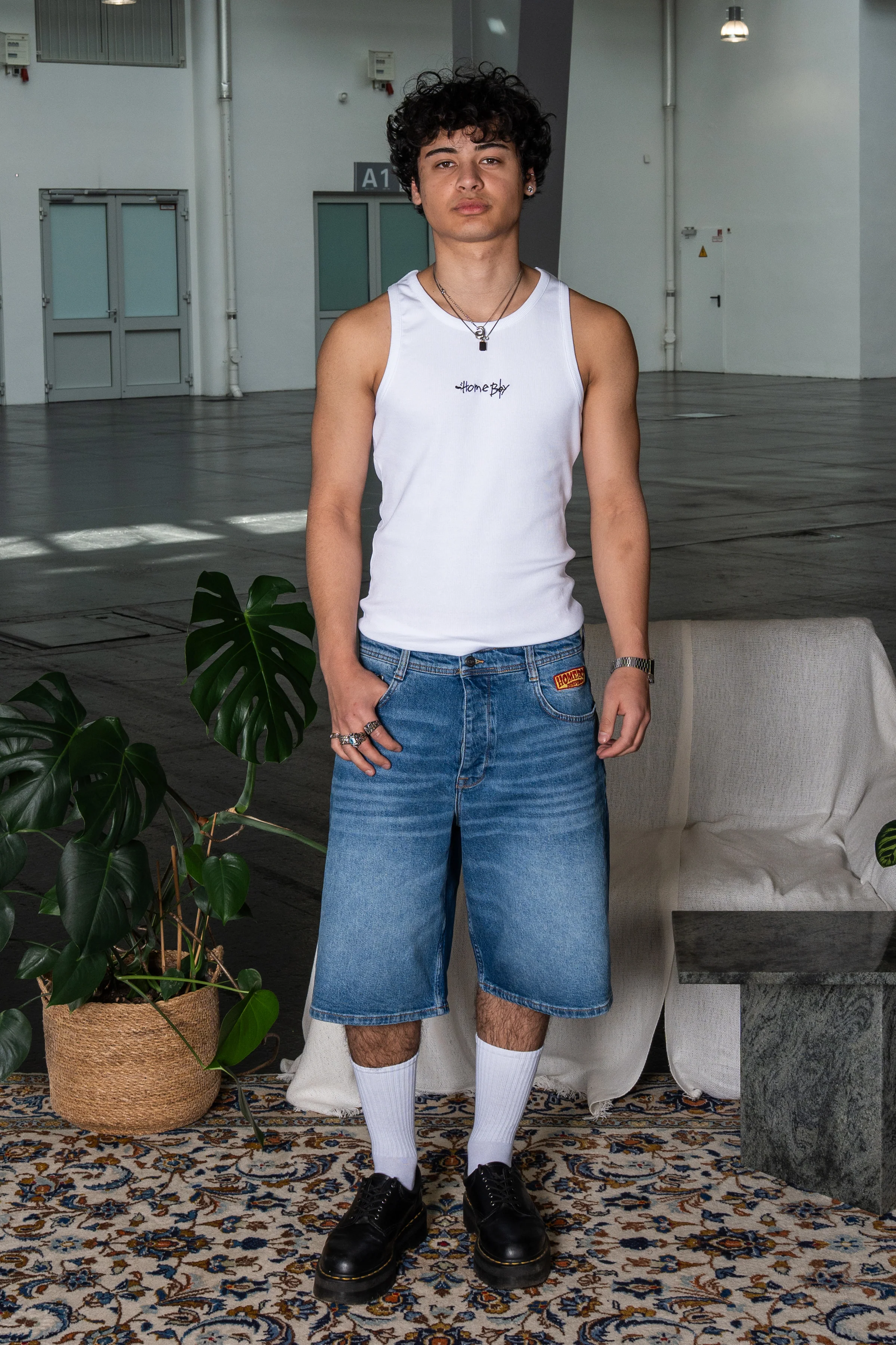 x-tra DESPERADO Denim SHORTS VINTAGE BLUE - Image 5