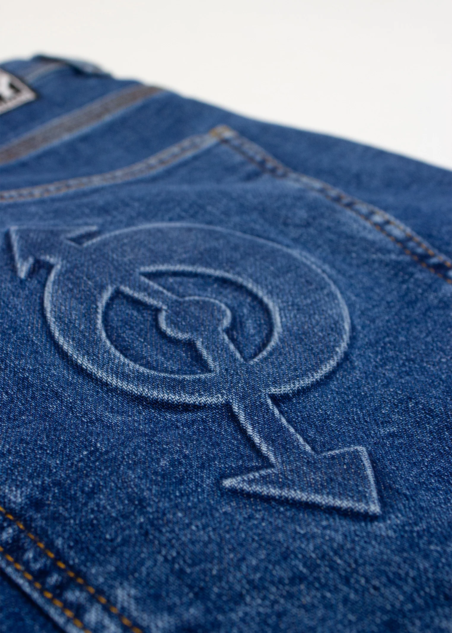 x-tra MONSTER 3-D Denim WASHED BLUE - Image 2