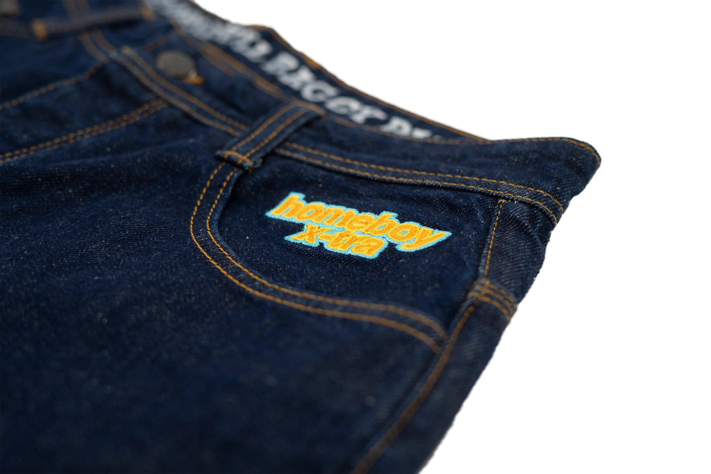 x-tra MONSTER Denim SHORTS Indigo - Image 5