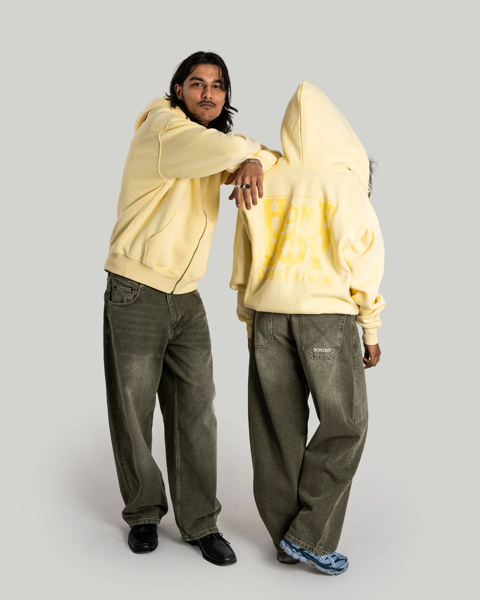 x-tra MONSTER Dye Denim WASHED GREEN - Image 4