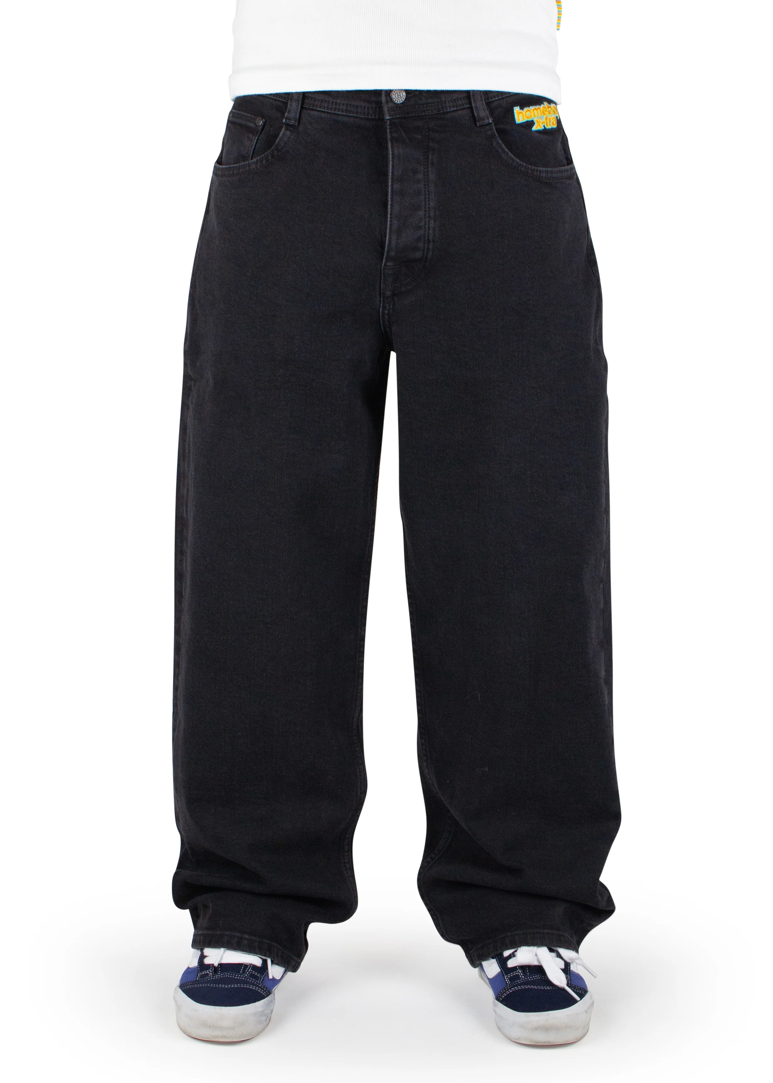 x-tra MONSTER PENCIL Denim WASHED BLACK - Image 3