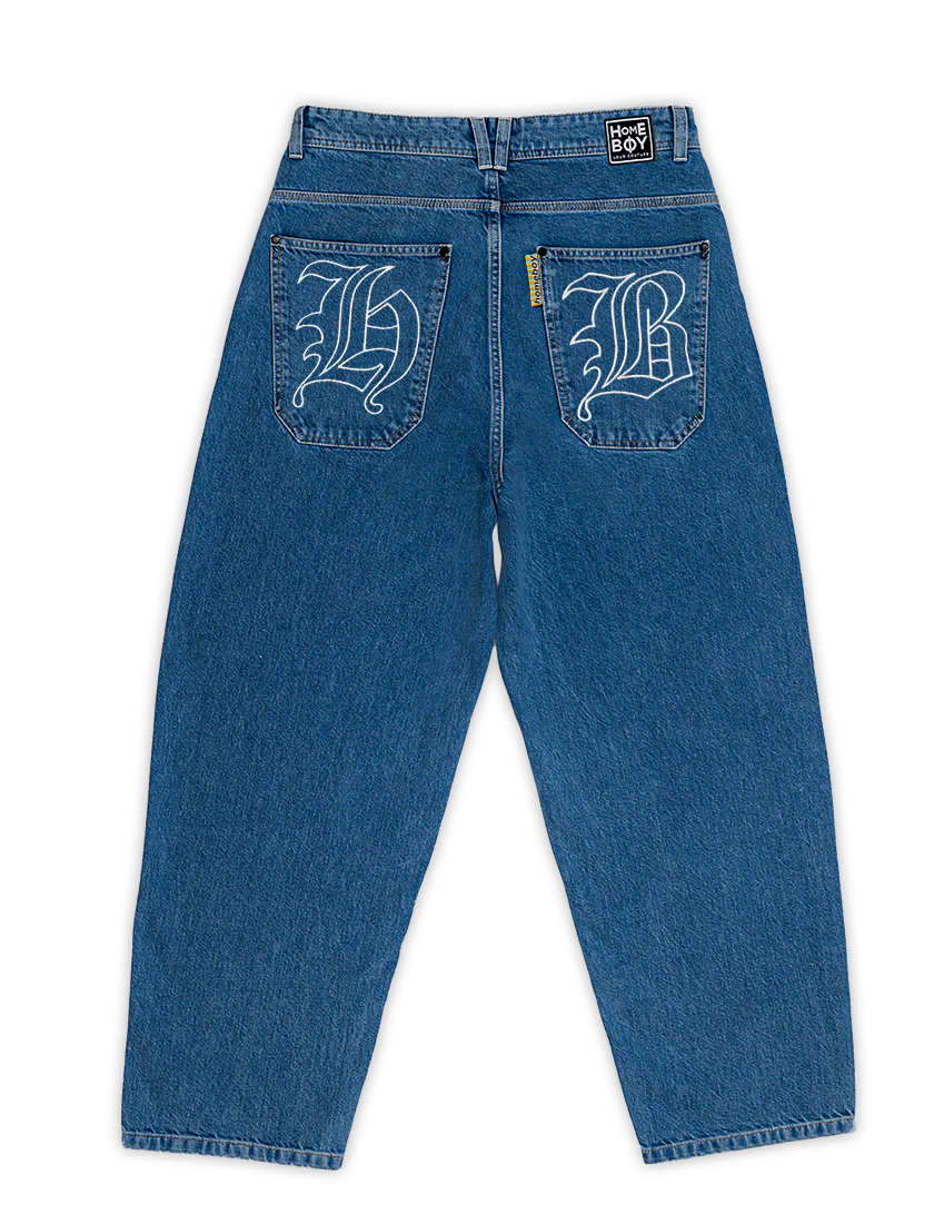 x-tra MONSTER GOTHIC Denim WASHED BLUE