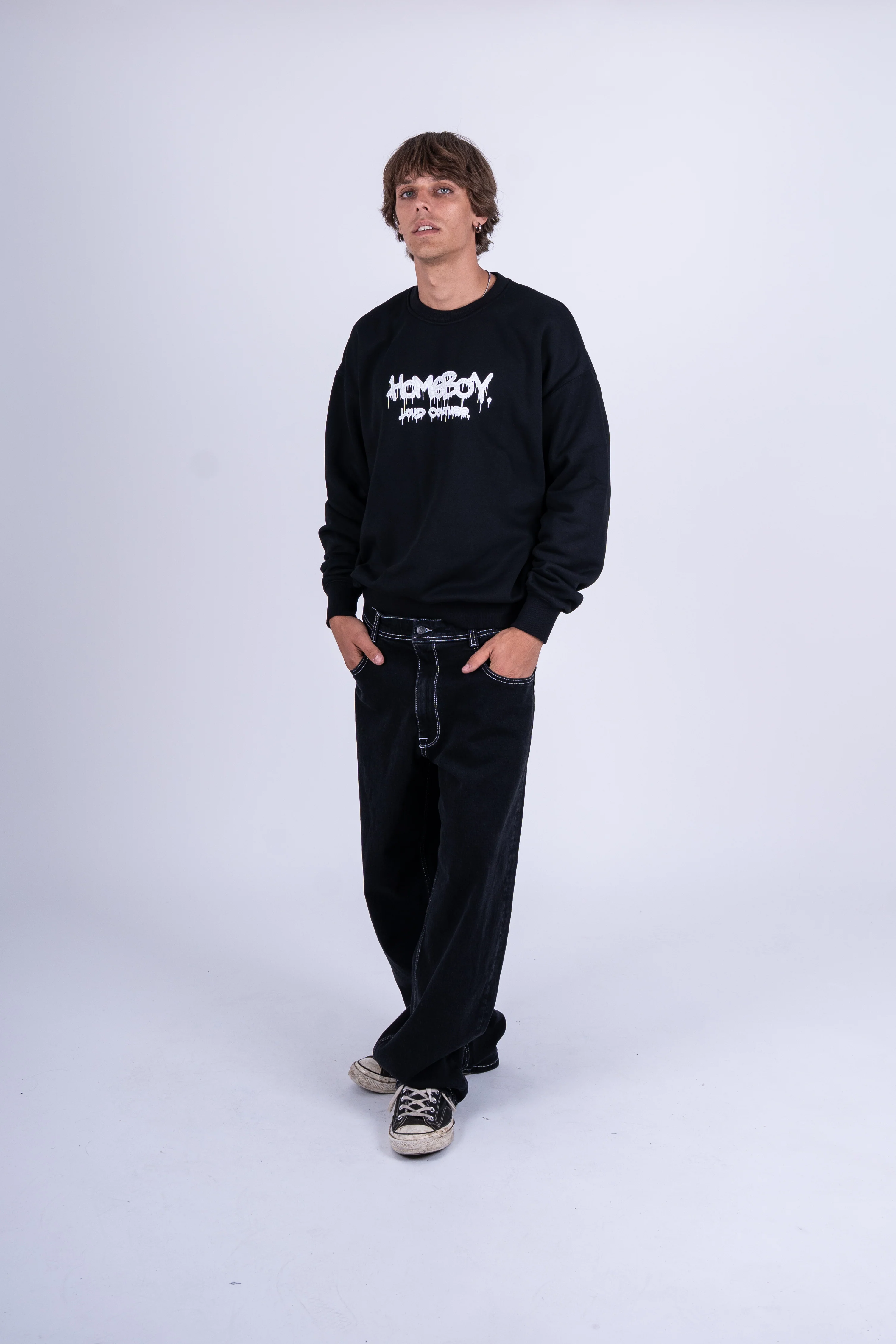 x-tra MONSTER hb. Denim WASHED BLACK - Image 5