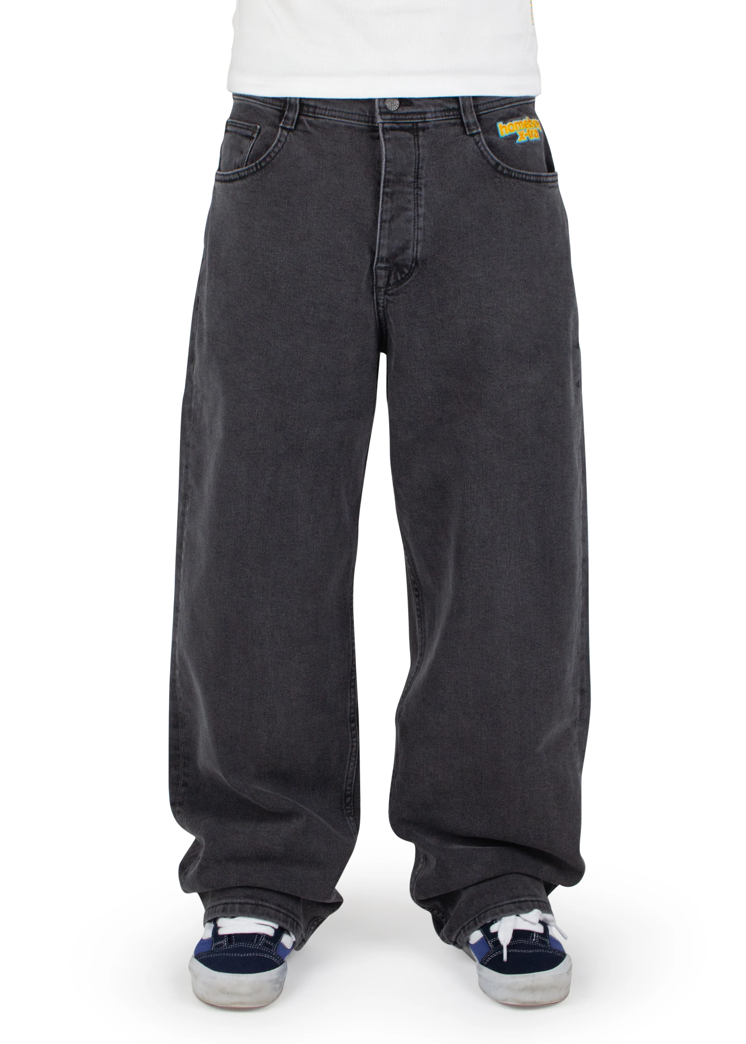 x-tra MONSTER PENCIL Denim WASHED GREY - Image 3