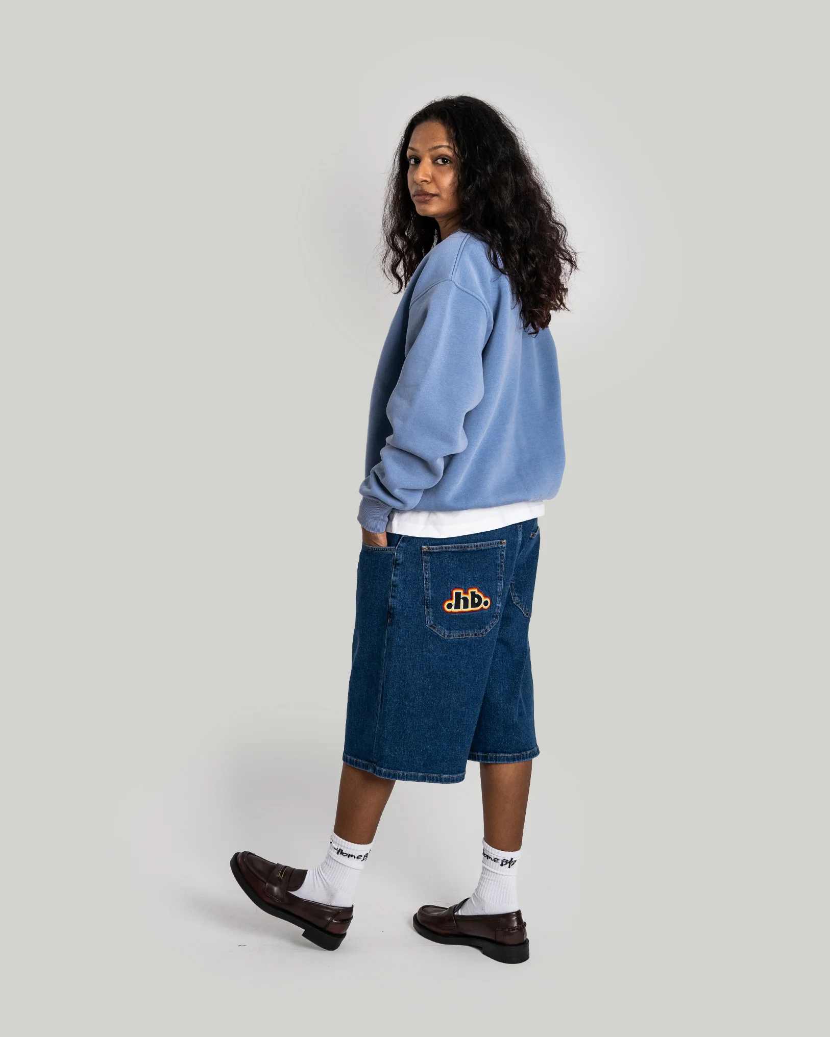 x-tra MONSTER RETRO .hb. Denim washed Blue - Image 3