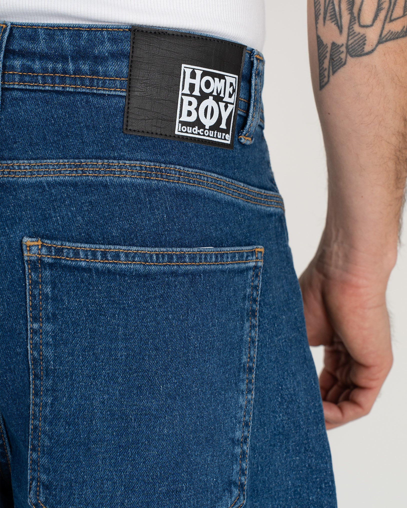 x-tra MONSTER RETRO .hb. Denim washed Blue - Image 9