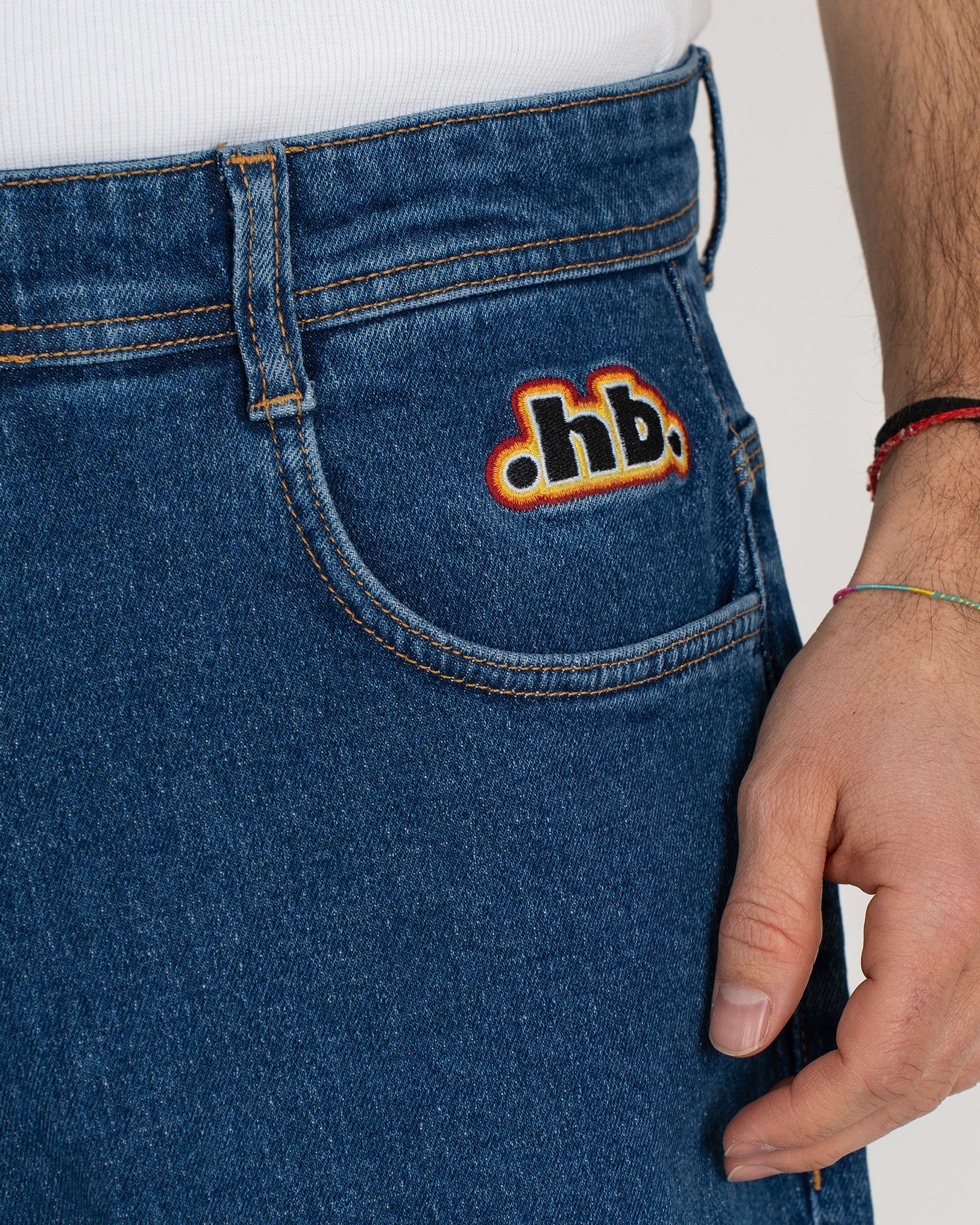 x-tra MONSTER RETRO .hb. Denim WASHED BLUE - Image 11