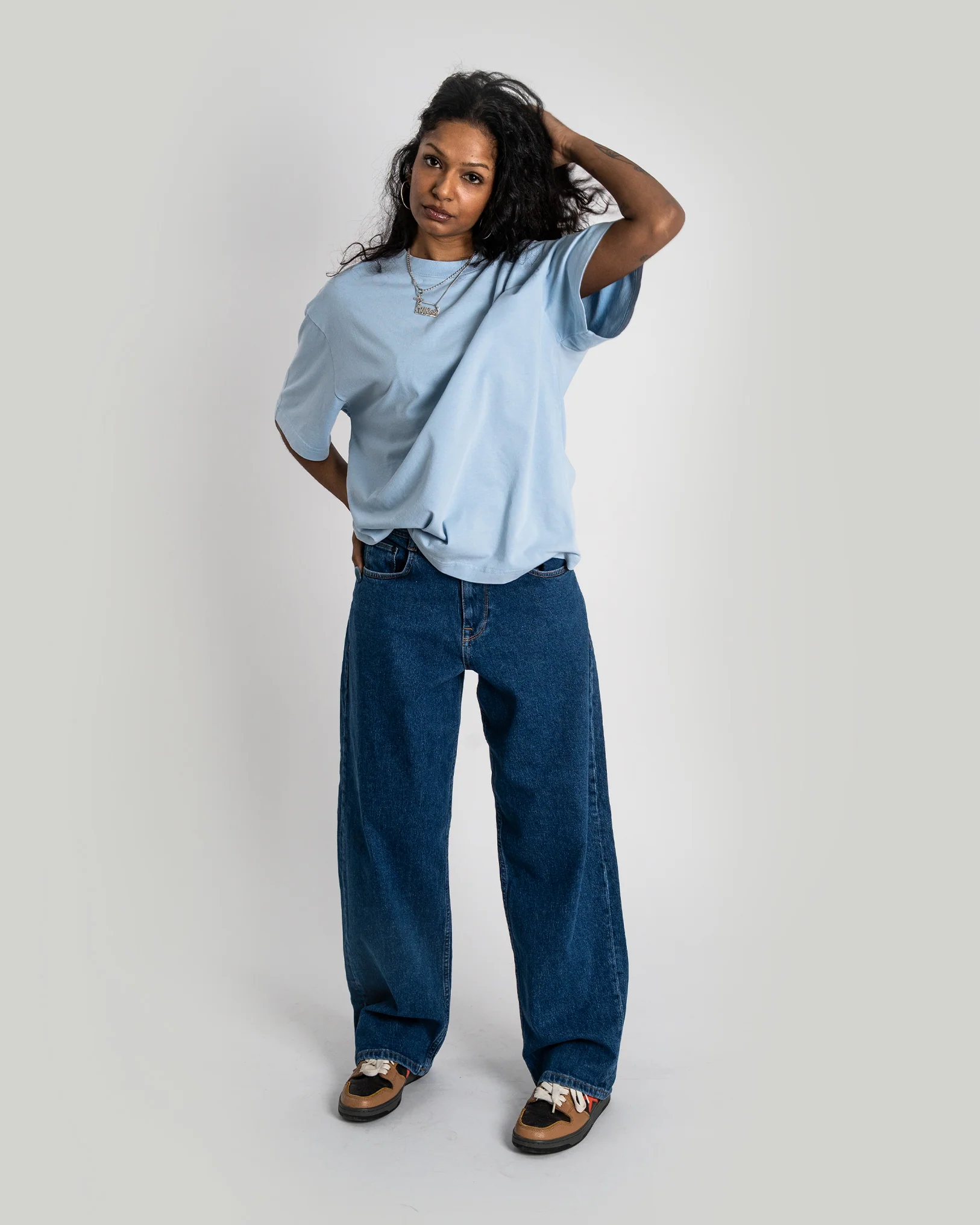 x-tra MONSTER RETRO .hb. Denim WASHED BLUE - Image 6
