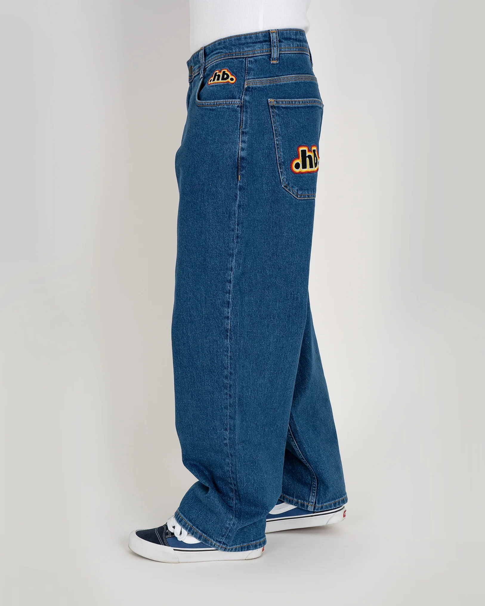 x-tra MONSTER RETRO .hb. Denim WASHED BLUE - Image 9